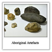 Polaroid-layers-aboiginal-artefacts