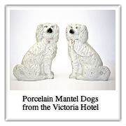 Polaroid-layers- Mantel dogs