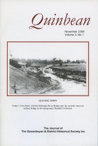 Quinbean Cover Vol 3 No 1 Nov 2009