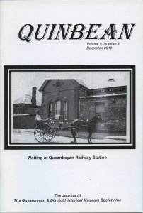 Quinbean Cover Vol 5 No 3 Dec 2012